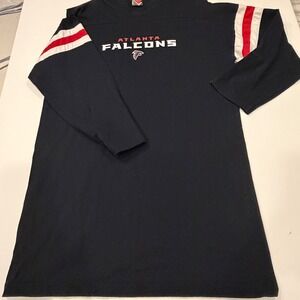 Atlanta Falcons Womens Cozy Cottage Sleep Shirt NFL Gameday Nightshirt Comfy NFL